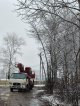 Опиловка деревьев вдоль дороги от СДК "Заря" до Заревской СОШ