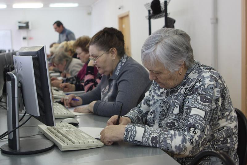 Обучение компьютерной грамотности пожилых людей презентация