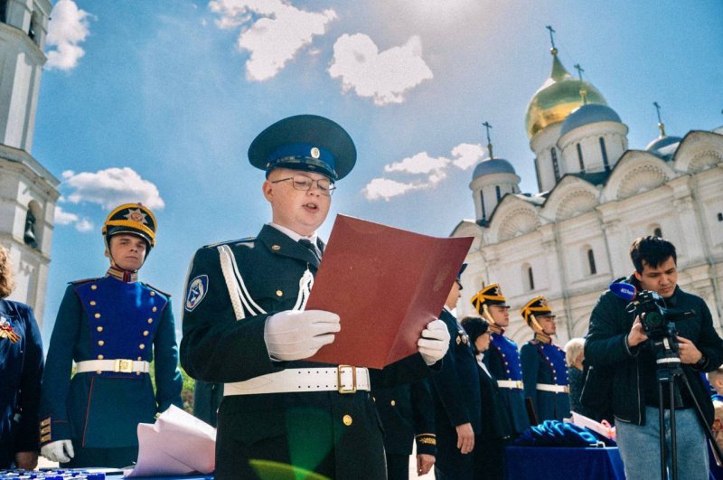 Торжественная клятва в сердце страны