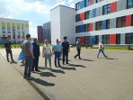 Депутат Совета депутатов г.о.Домодедово Рагимов А.С. в рамках ежегодной акции "Родительская приемка" принял участие в проверке готовности школ к новому учебному году.