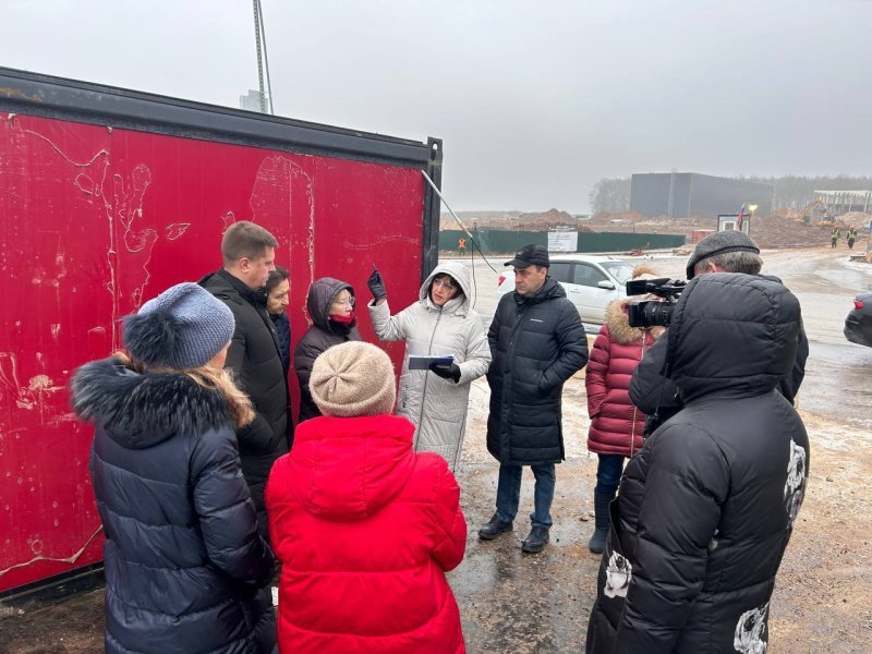 Продолжаем контролировать ход строительства и благоустройства в Данилово