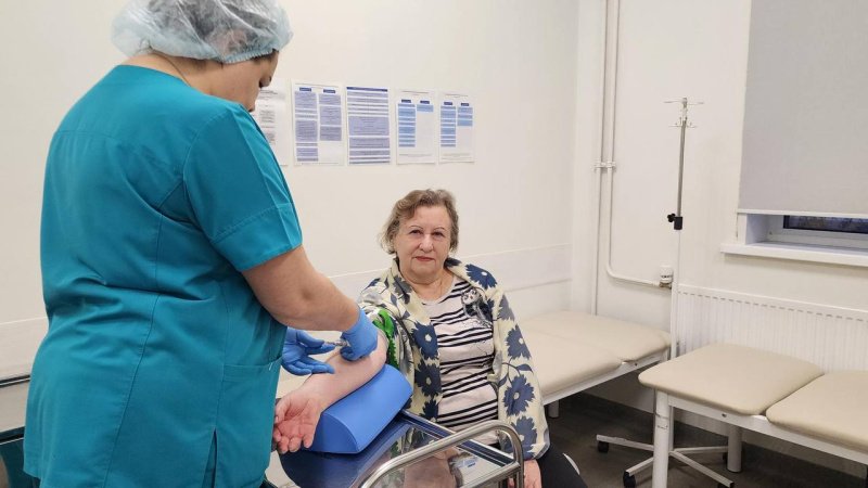 В Домодедовской больнице прошел день раннего выявления анемии и скрытого жилезодефицита