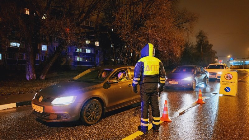 Оперативно-профилактическое мероприятие «Нетрезвый водитель» в Домодедово