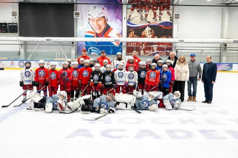 Юные хоккеисты Академии Фетисова стали победителями первенства Московской области