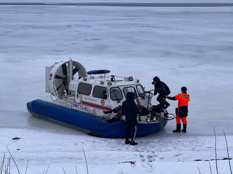 Выход на лёд закончился трагедией в одном из округов Московской области