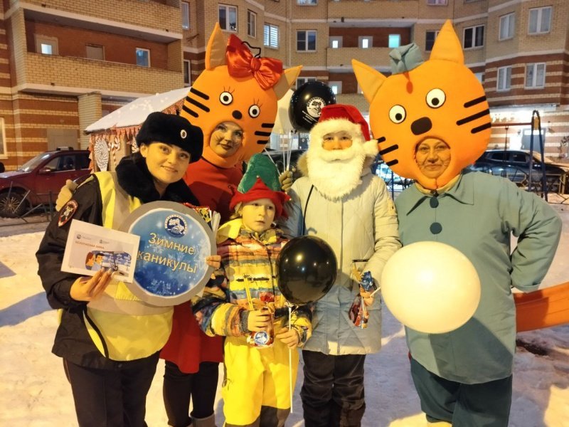 В Домодедово детям рассказали, как не попасть в «дорожные ловушки» во дворах