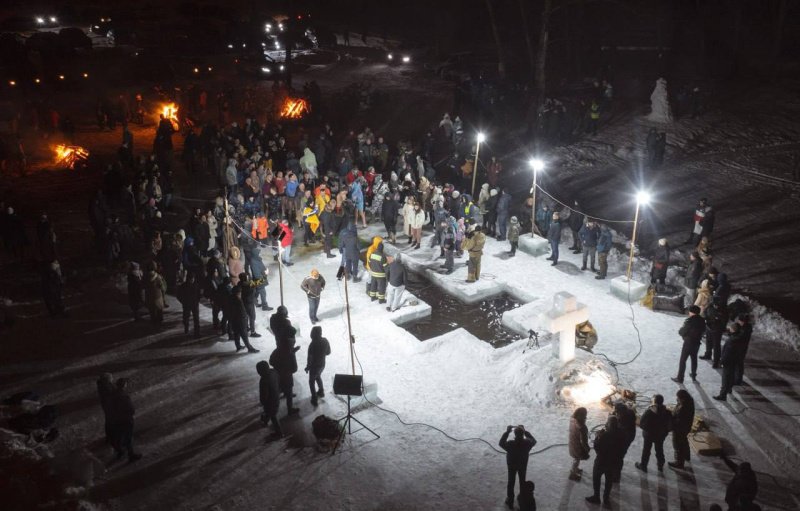 В ночь на 19 января пройдут крещенские купания. В Домодедово будут организованы 6 мест для купаний по адресам