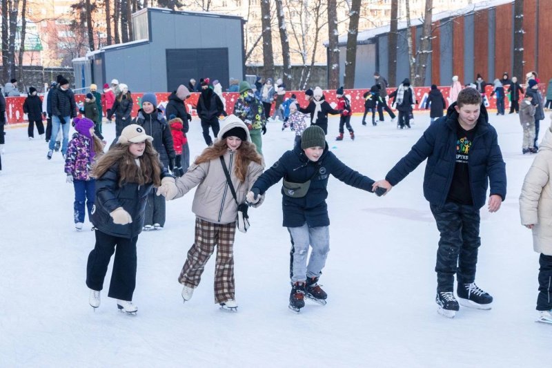 29 ноября открывается каток в домодедовском парке «Ёлочки»