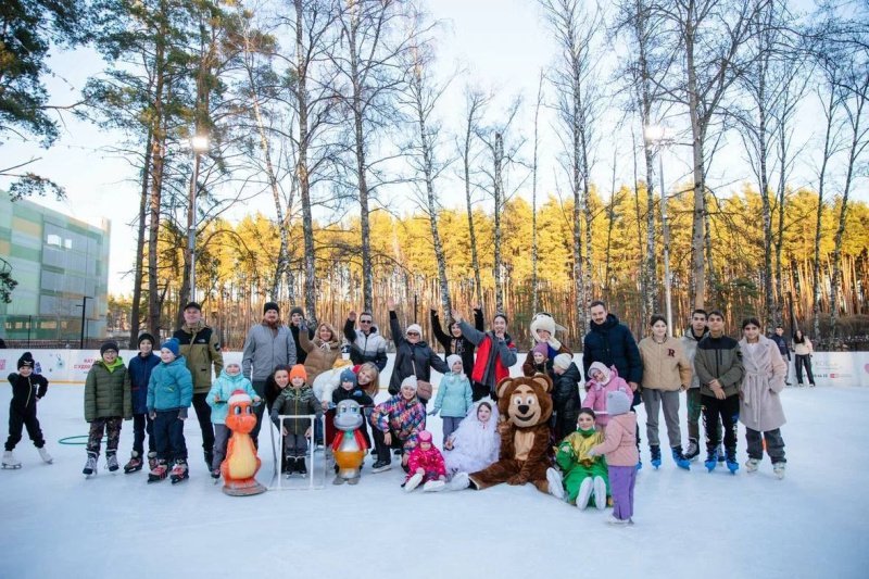 За 107 дней работы главного катка Домодедово в парке «Ёлочки» на нём покаталось больше 33 тысяч посетителей