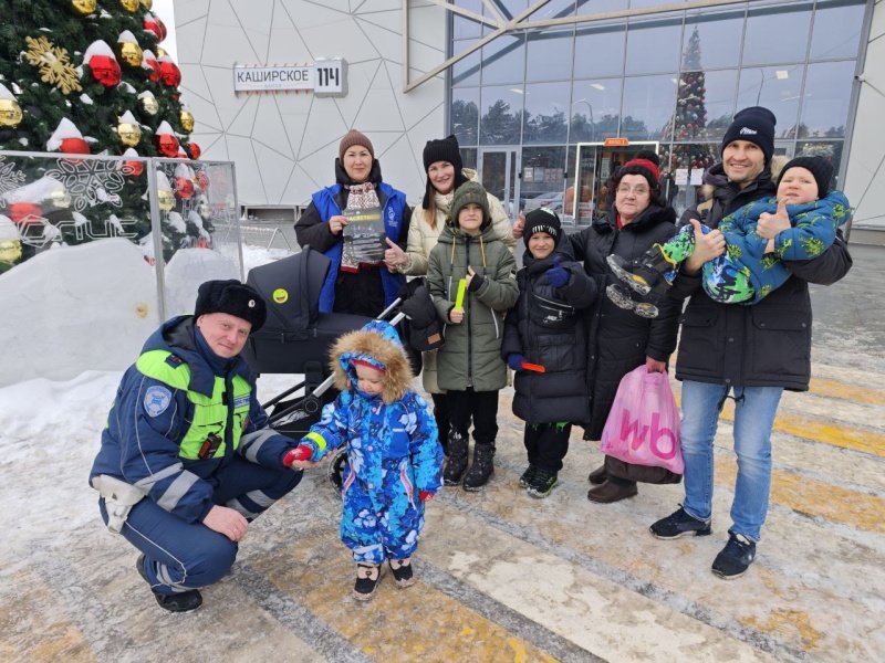 В Домодедово провели акцию «Пешеход – на переход!»