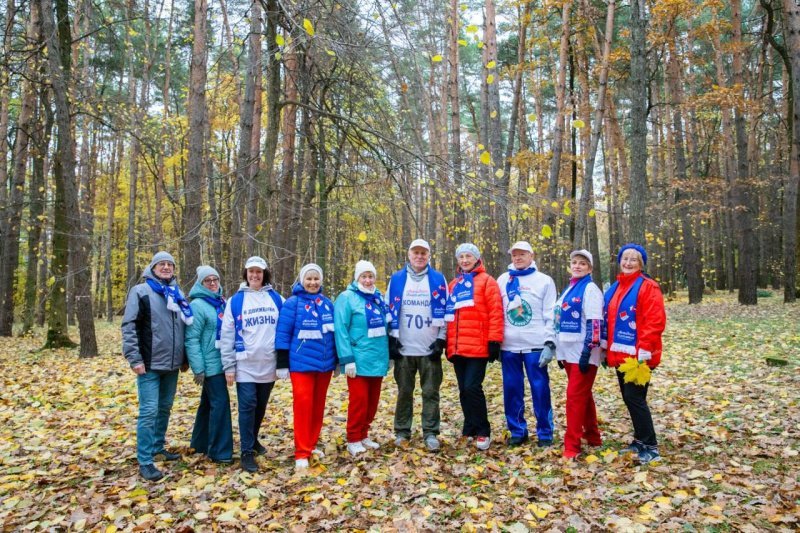 Домодедовская команда «Активного долголетия» уверенно идёт в тройке лидеров проекта «Человек идущий»