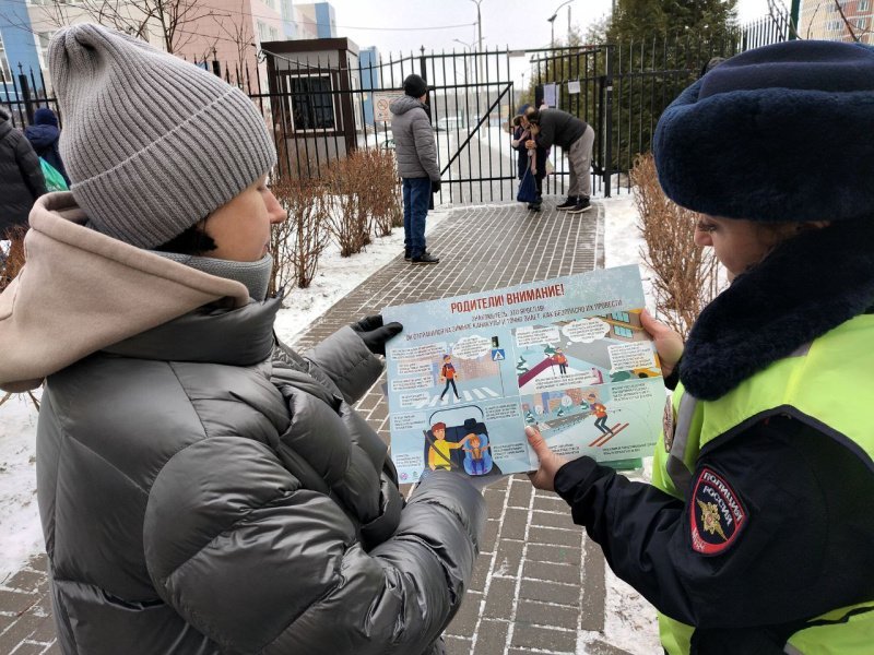 На территории Домодедово проводится профилактическое мероприятие «Пешеходный переход, СИМ» 