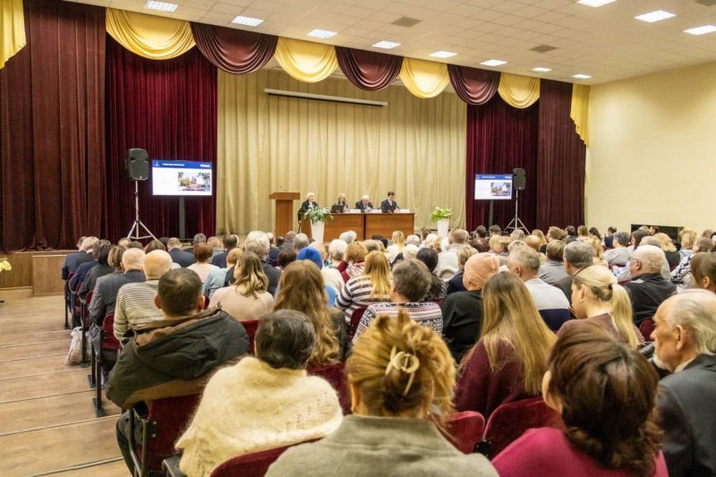 Провели отчёт перед населением в микрорайоне Северный