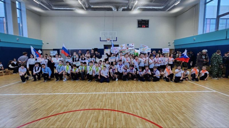 В Барыбинском корпусе образовательного комплекса «Вертикаль» в Домодедово прошёл праздник, посвящённый Дню защитника Отечества