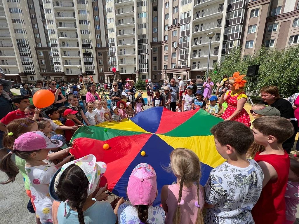 В микрорайоне «Южный» прошла праздничная неделя | Городской округ Домодедово