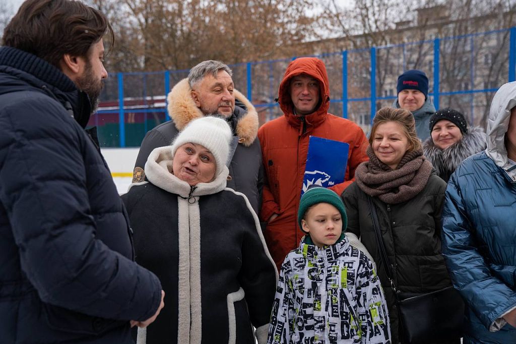 Реконструкция спортивной площадки