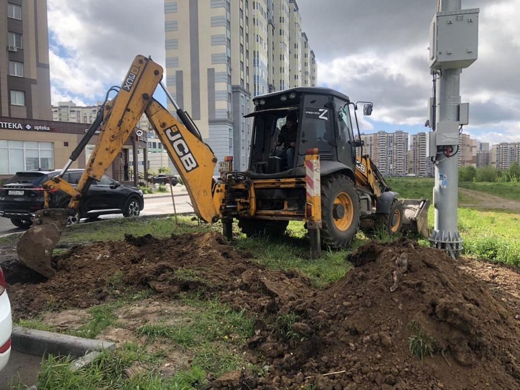 Начались работы по устройству парковки на ул. Курыжова | Городской округ  Домодедово