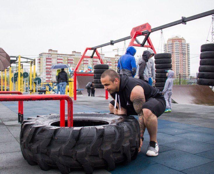 Площадка для кроссфита